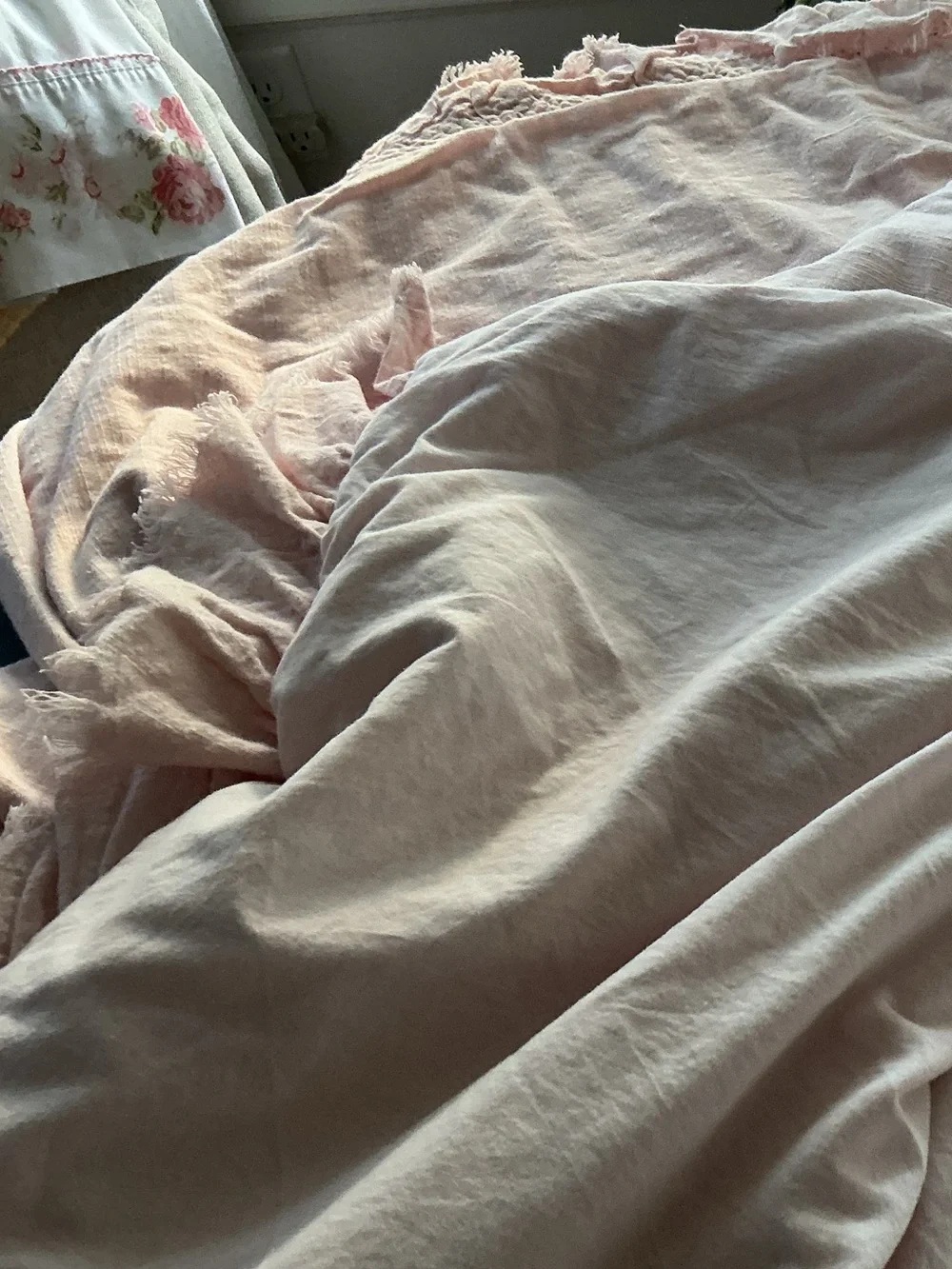 NWOT Nicole Miller Ballerina Pink Duvet/Sham